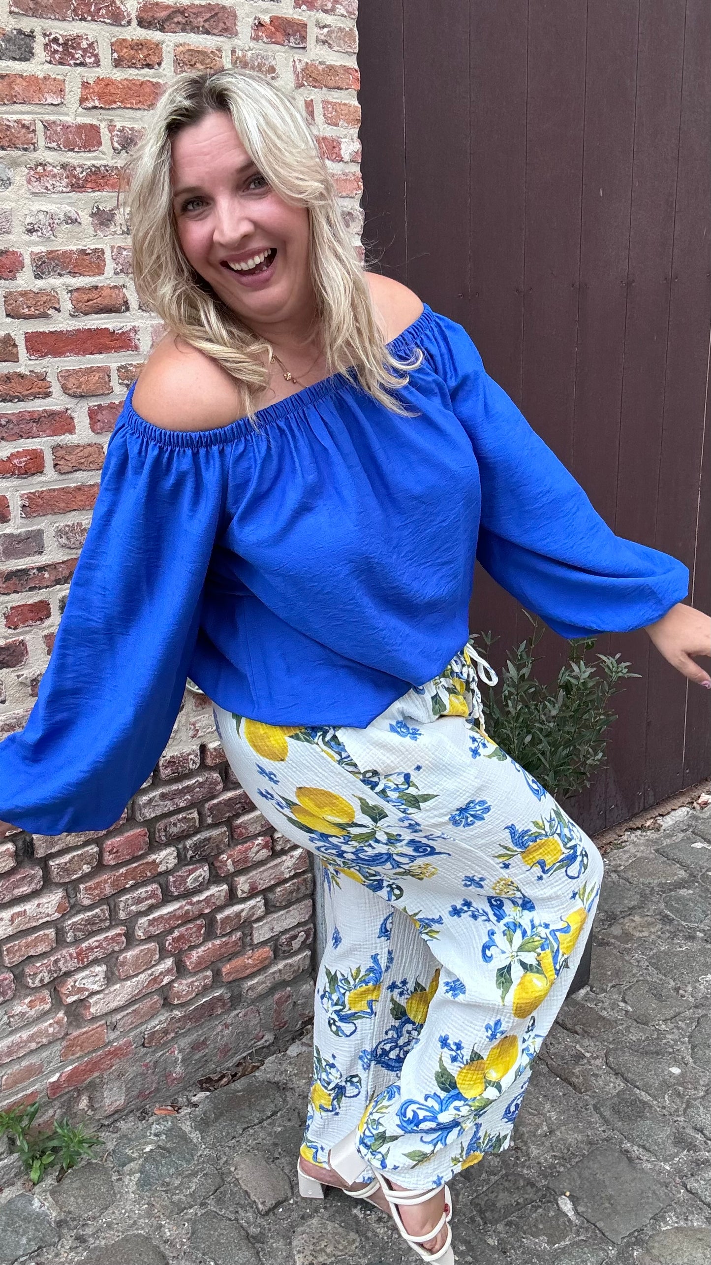 Umnia blouse - Blauw