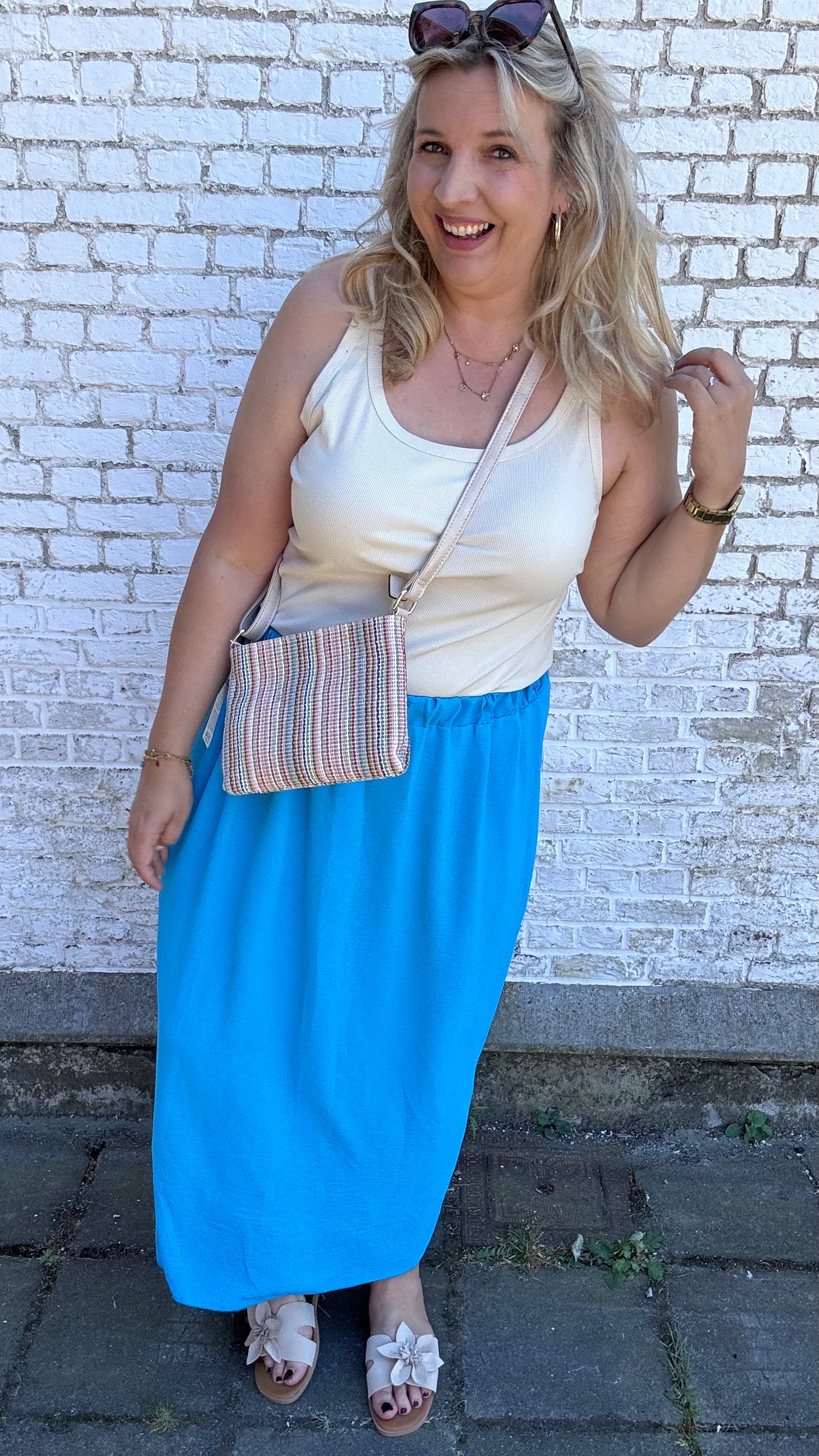 Ella rok - blauw