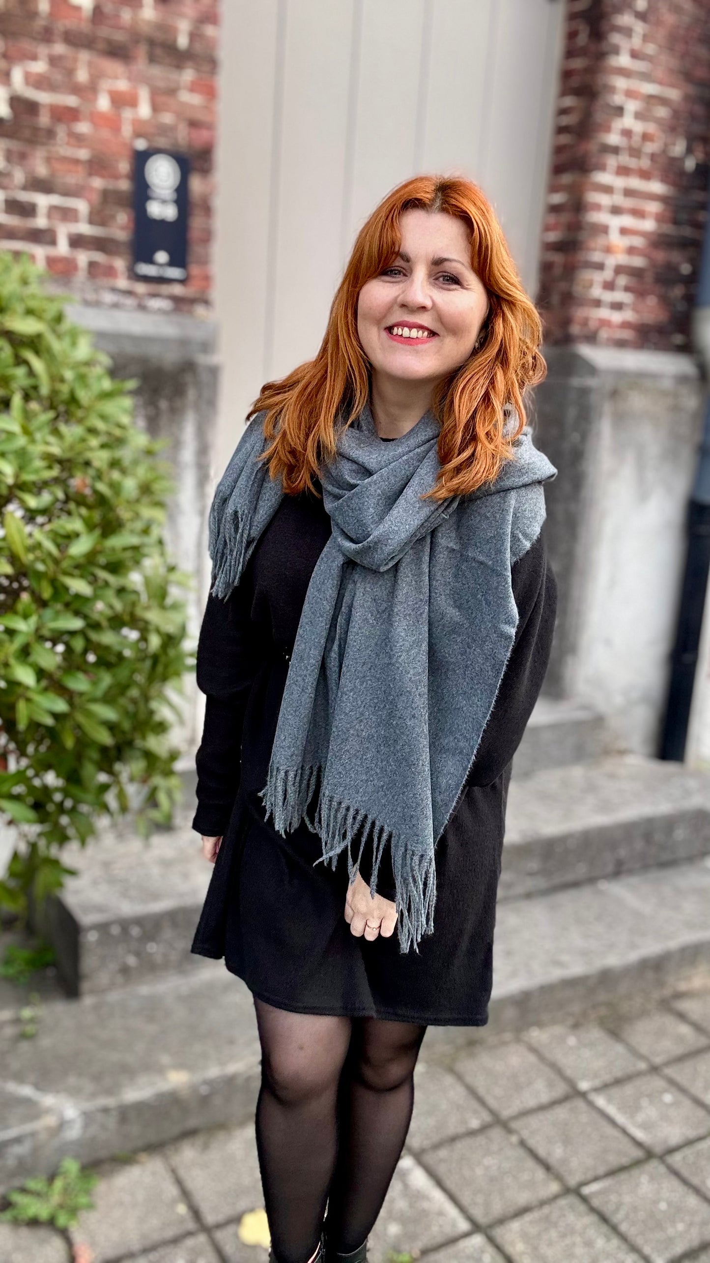 Cozy Tea Sjaal - Grijs