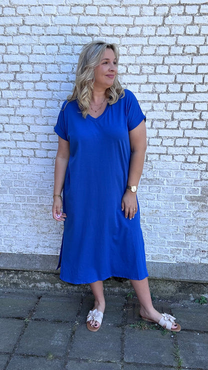 Shauni shirtdress - Kobaltblauw