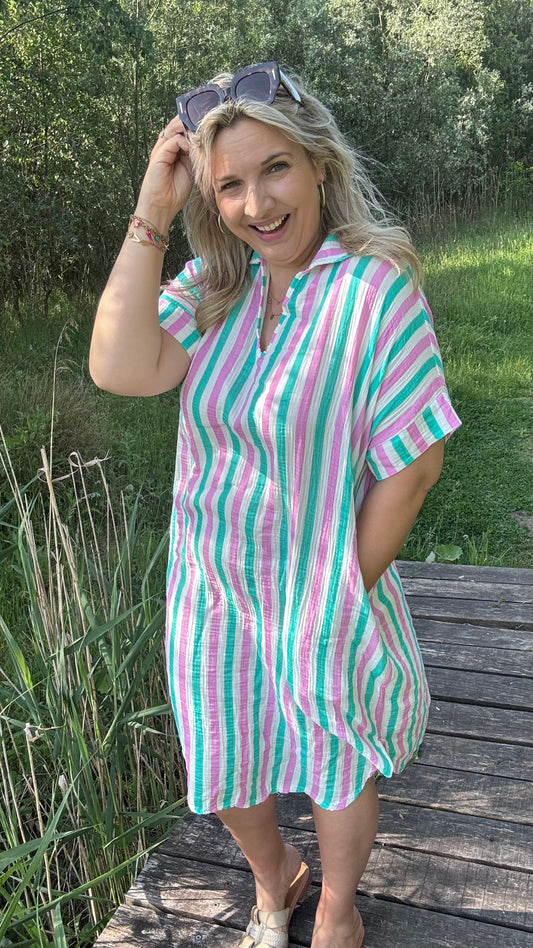 Coast dress - Groen