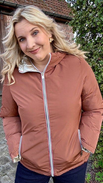 Double trouble puffer - Bruin