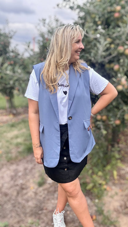 Cleo blazer - blauw