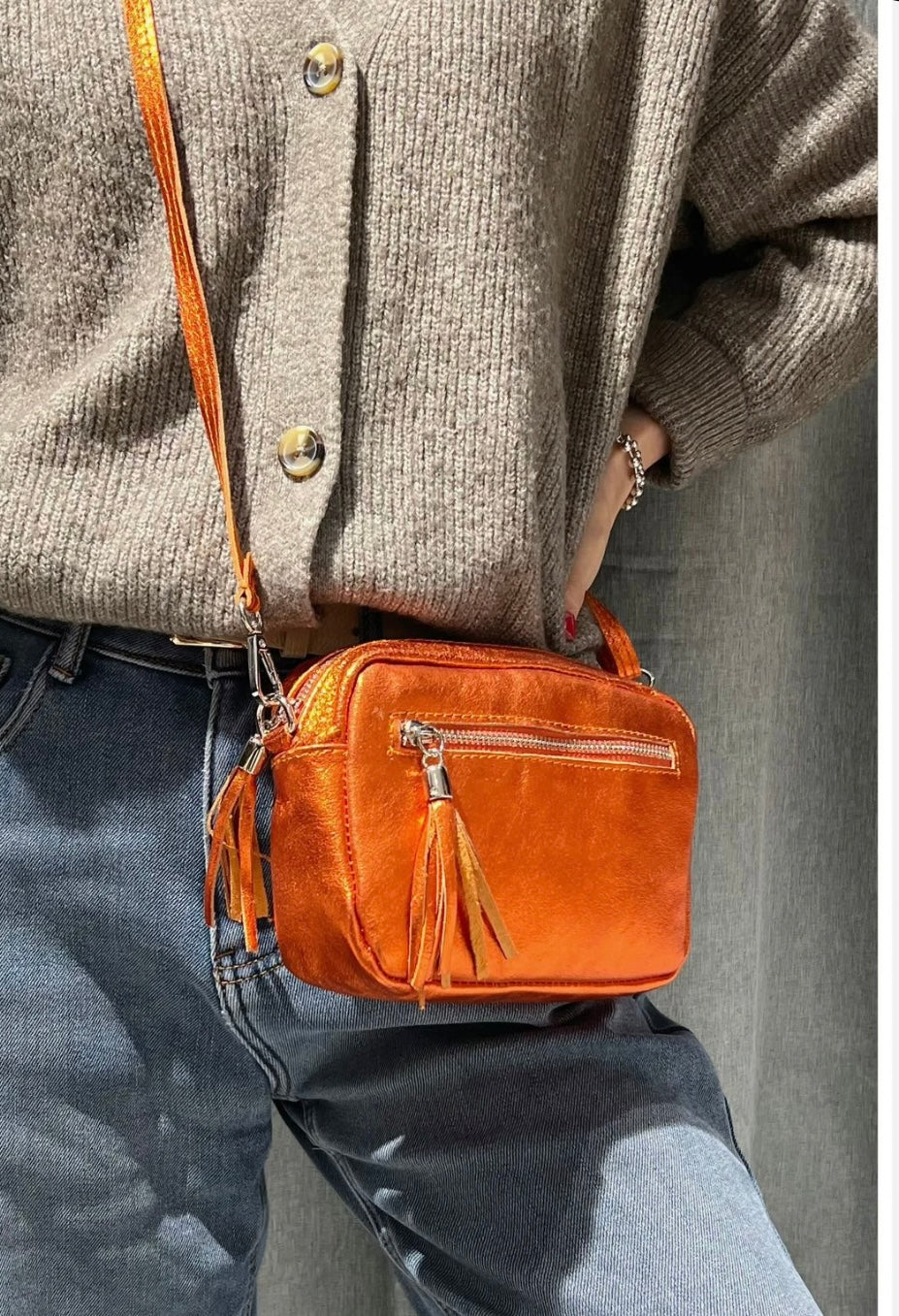 Niva schoudertas - Oranje