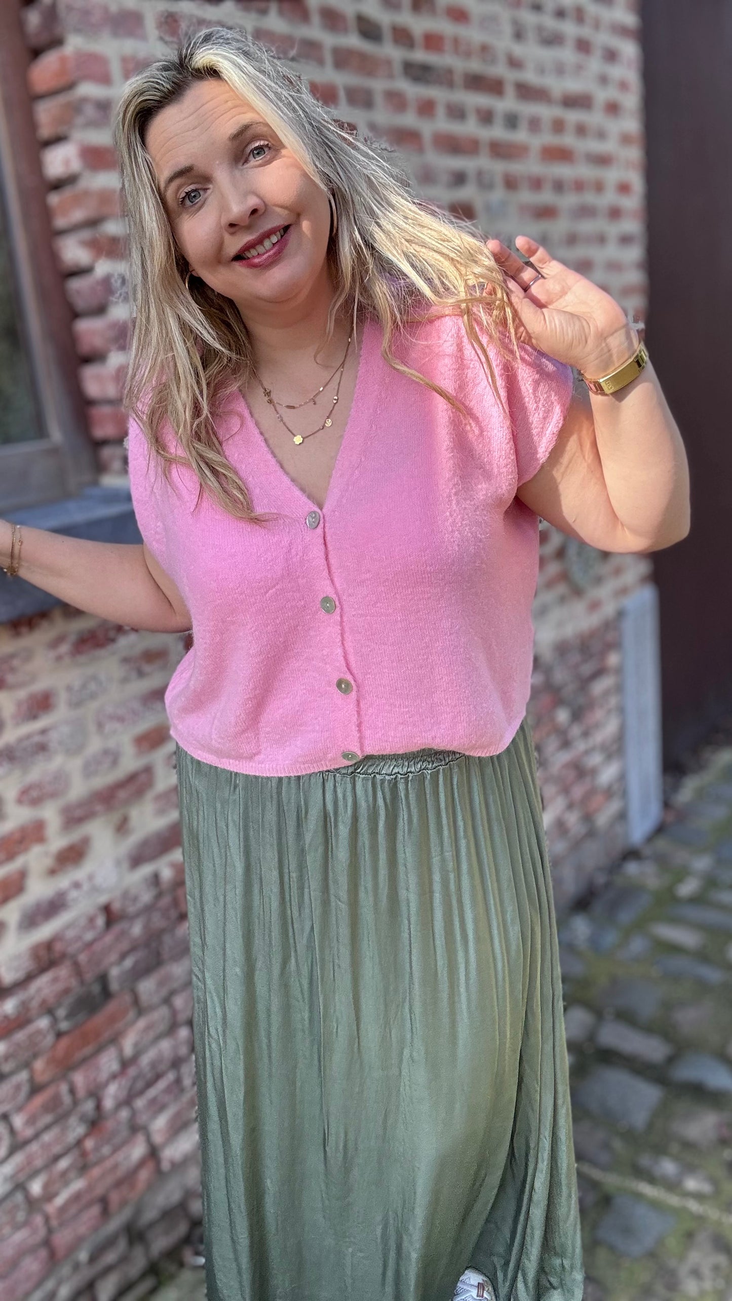 Gilet - babyroze