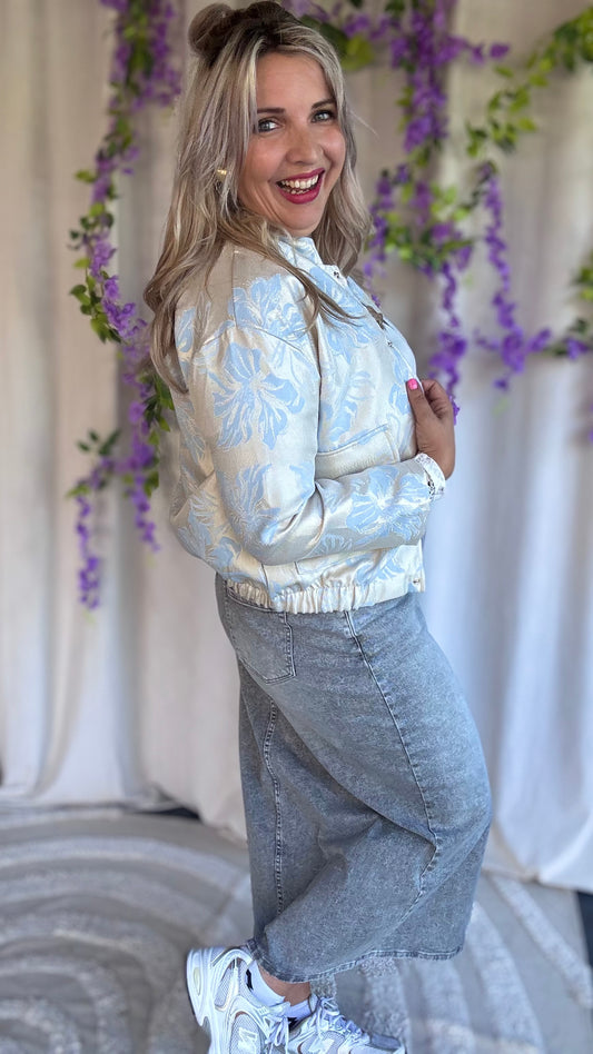 Fizz bomber blauw