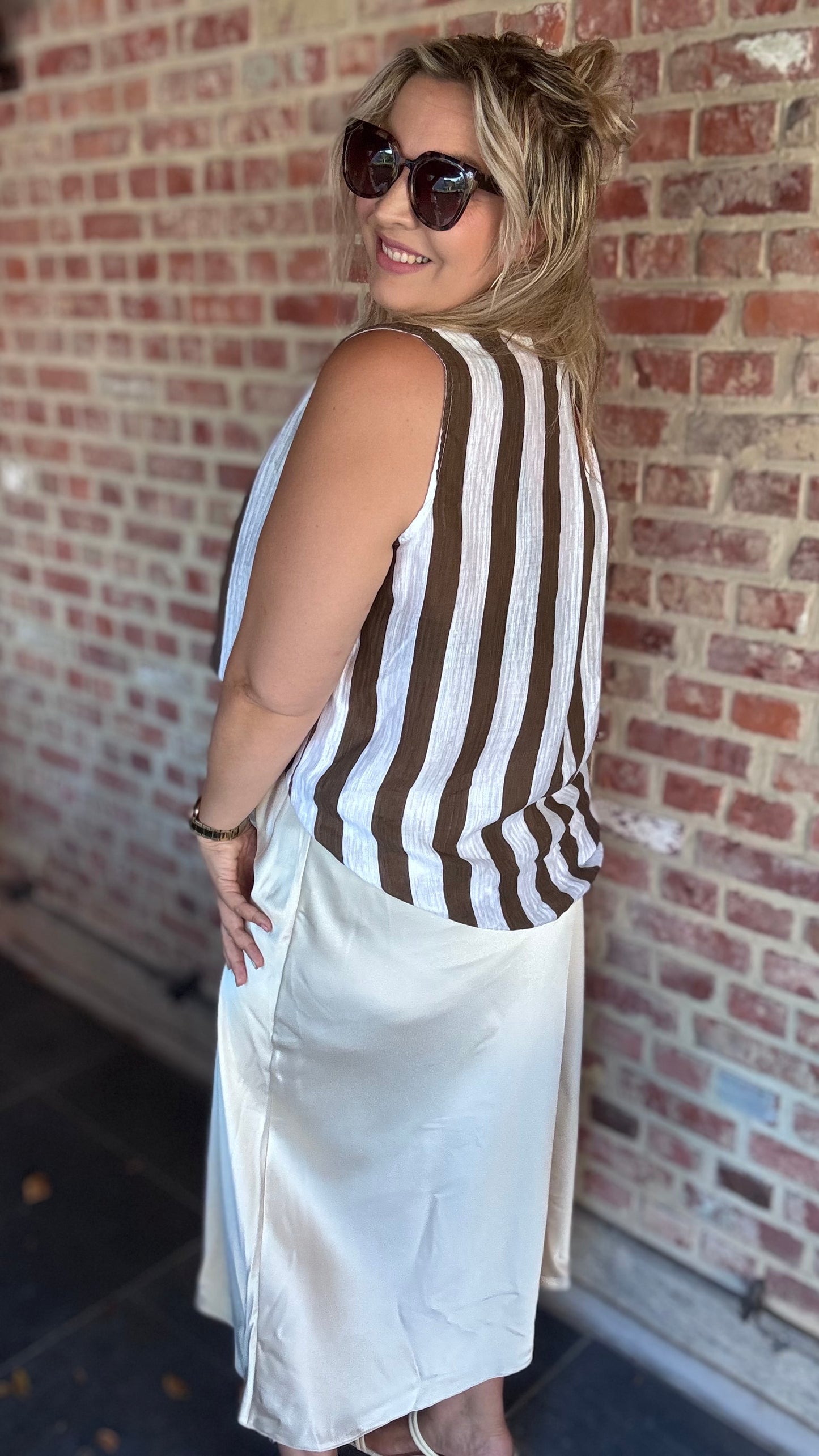 Silky muse rok - Crème
