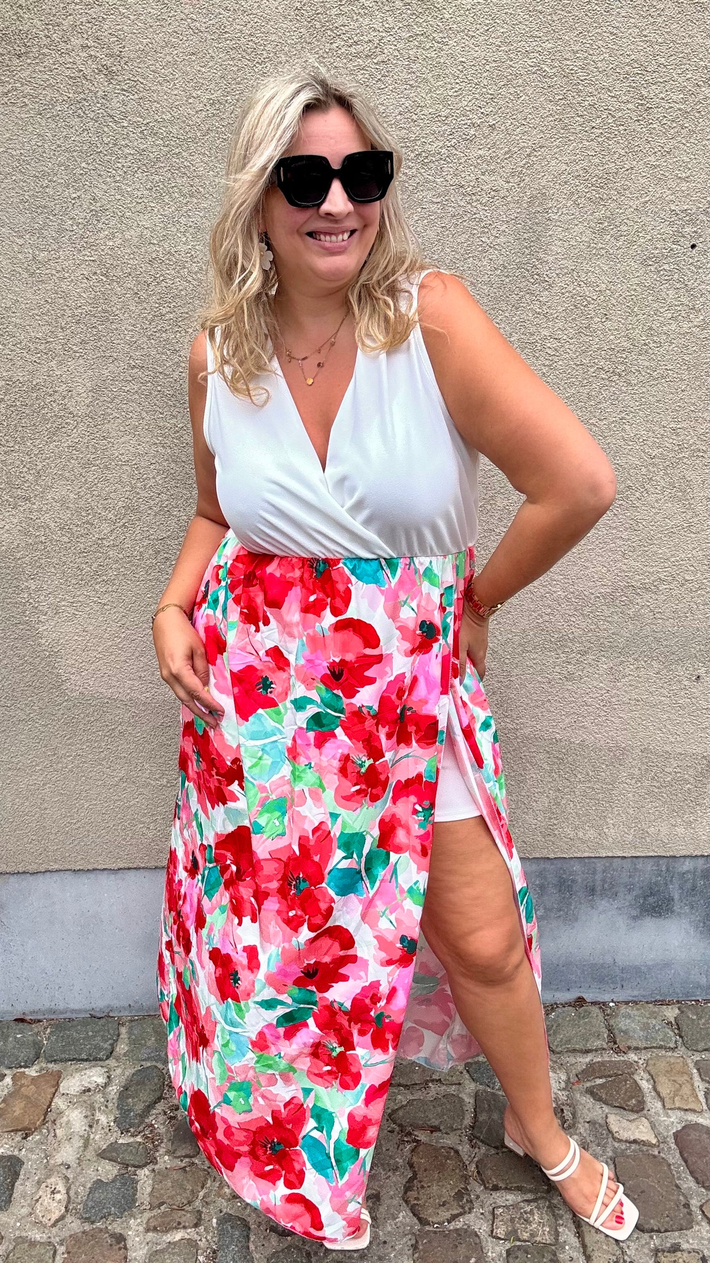 Bloomy jumpsuit dress