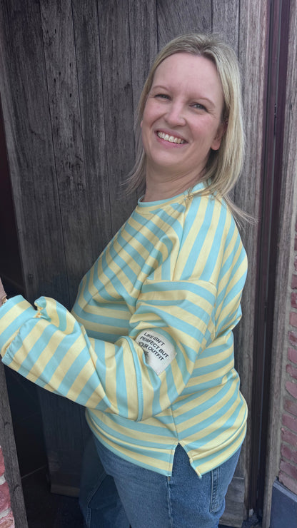 Perfect sweater - geel/mint
