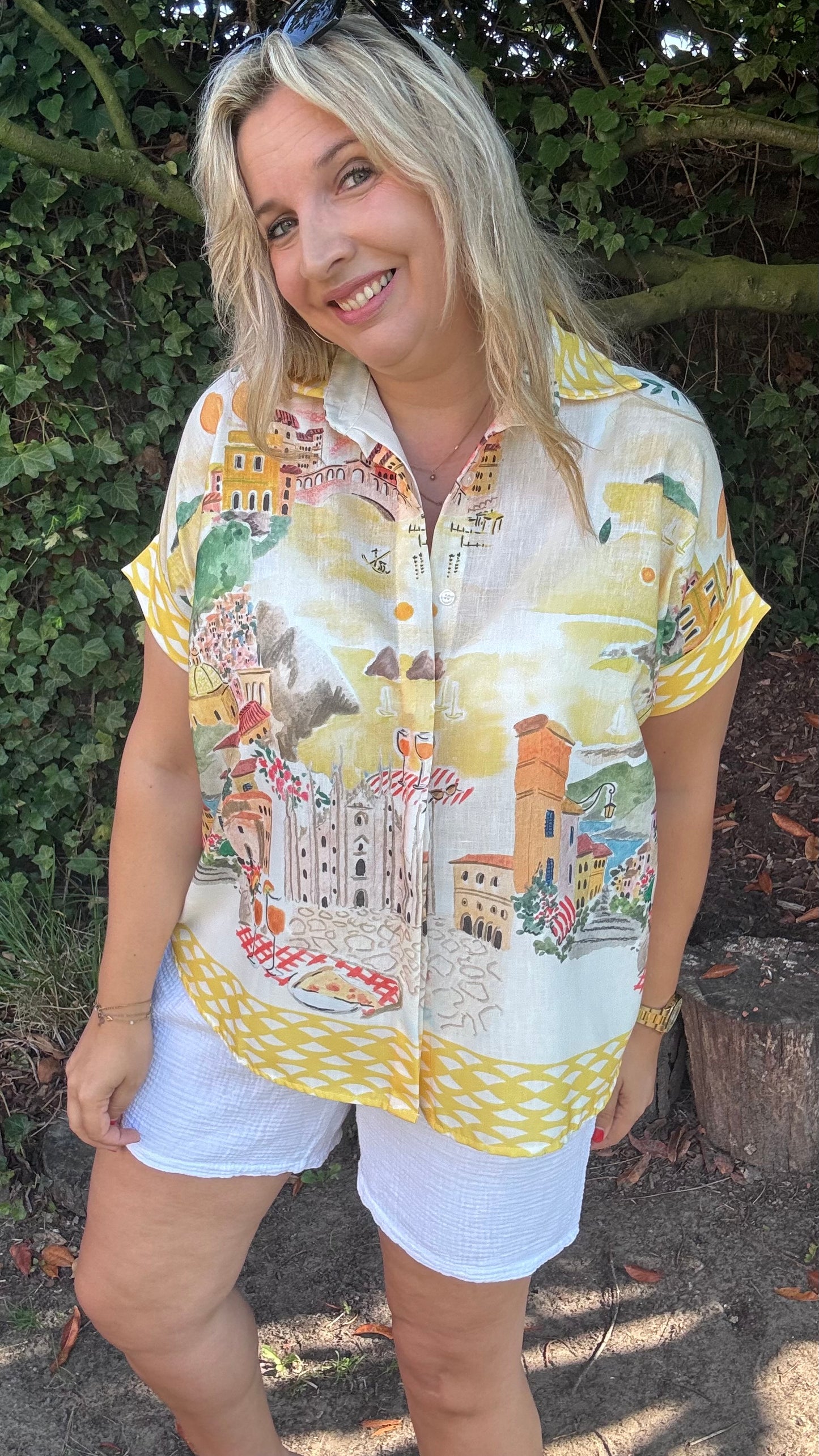 Marrakesh blouse - Geel