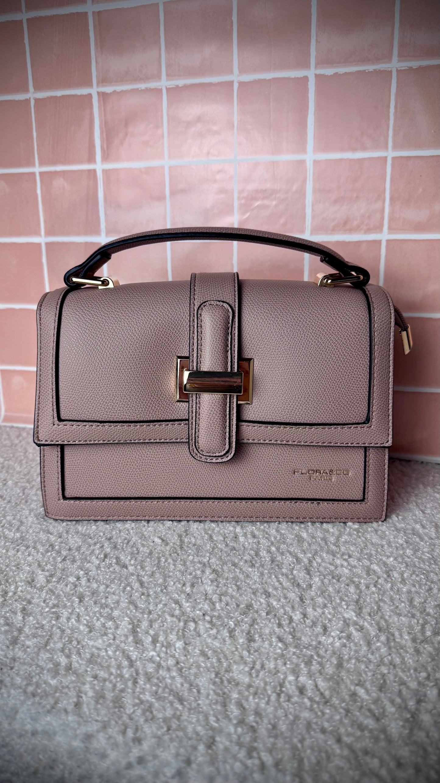 Glenn schoudertas - Taupe