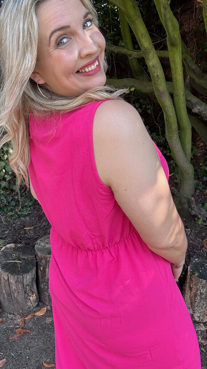 Victoria jurk - Roze