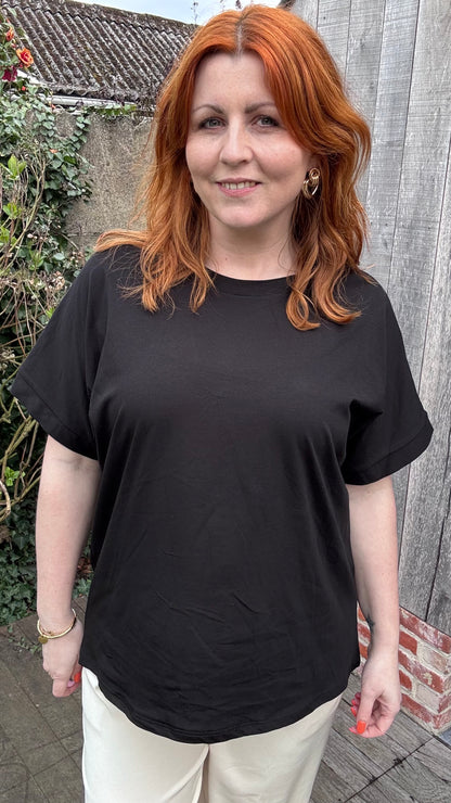 Loose Tina shirt - Zwart