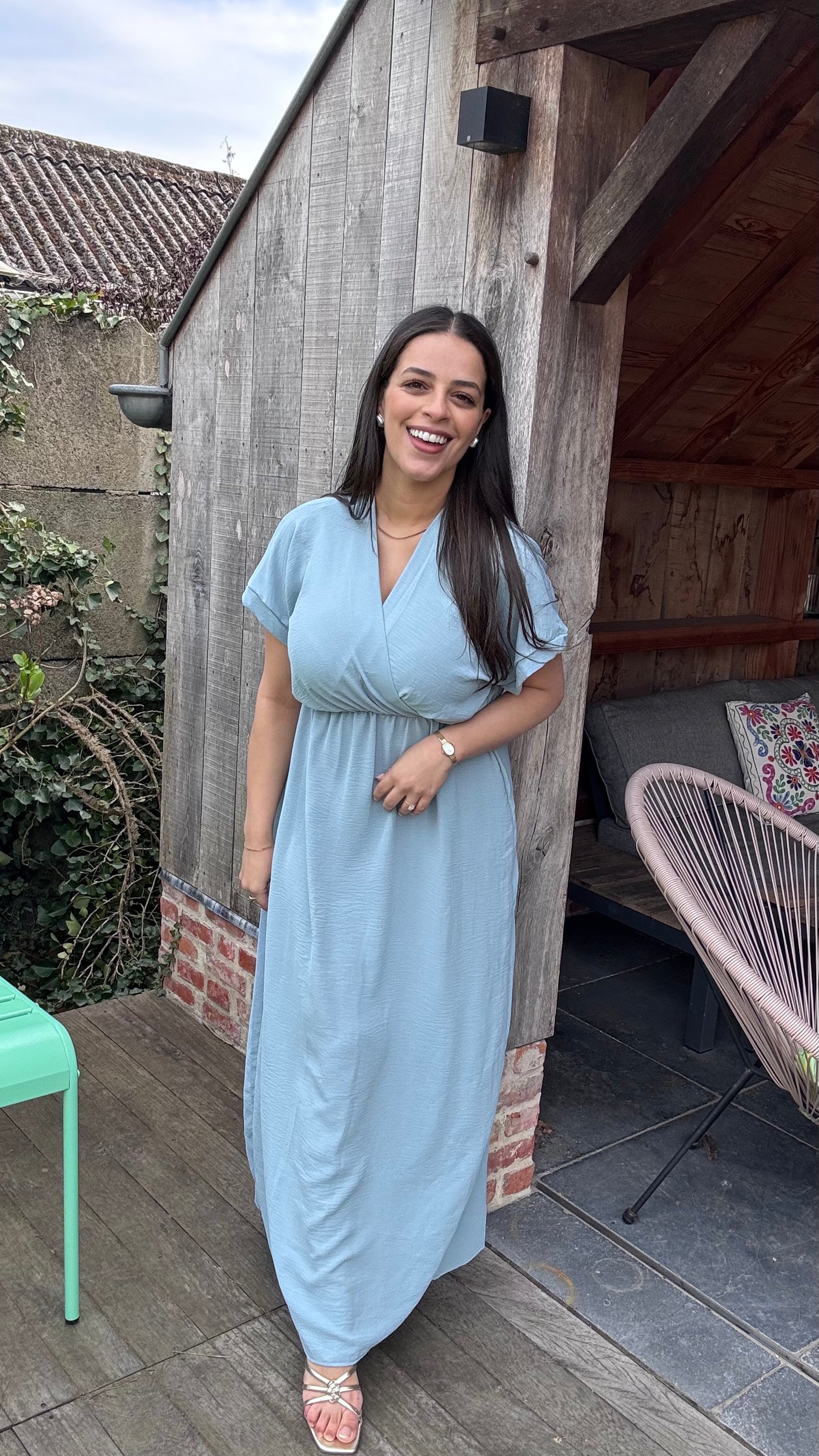 Jazzy dress - Ijsblauw