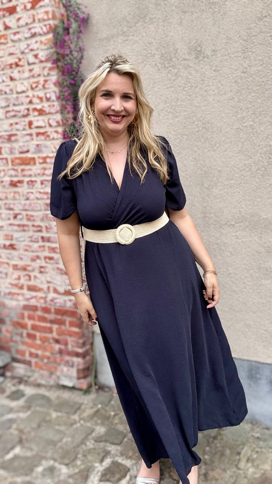 Mily jurk donkerblauw
