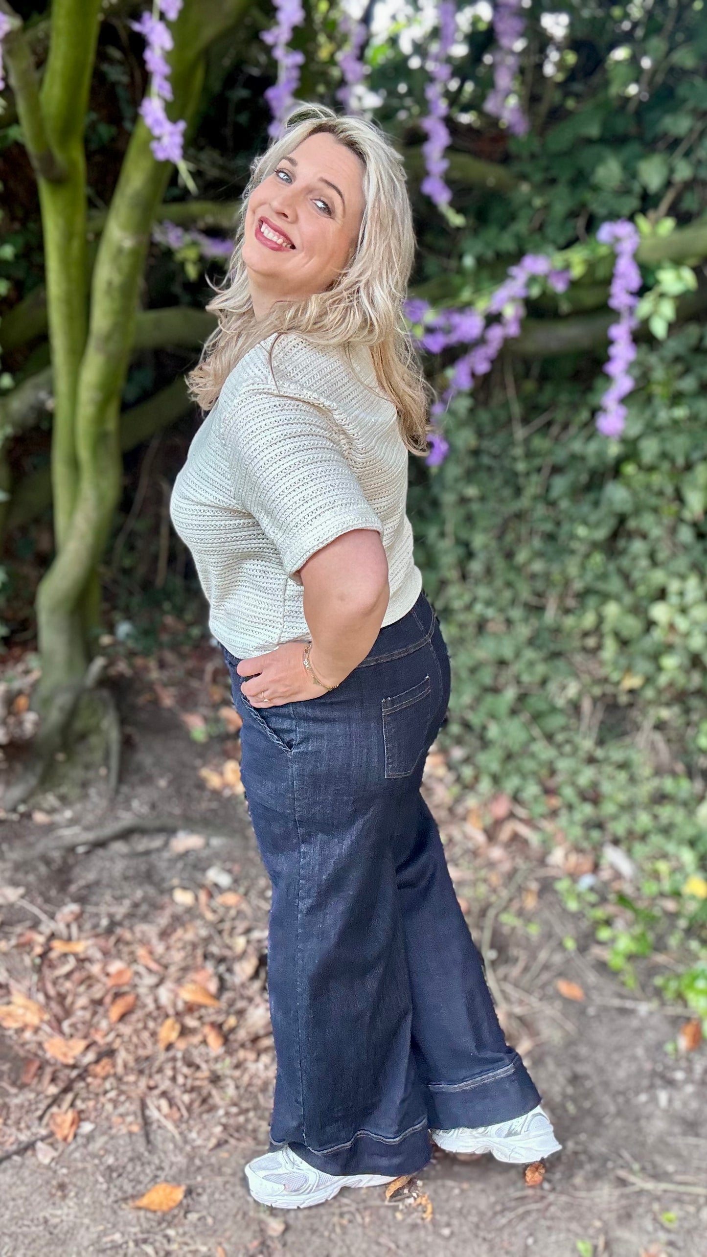 MINTsize jeans donkerblauw
