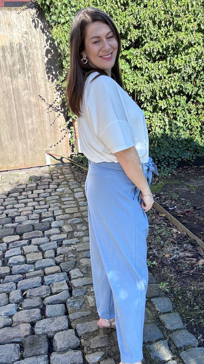 Leya broek - Blauw