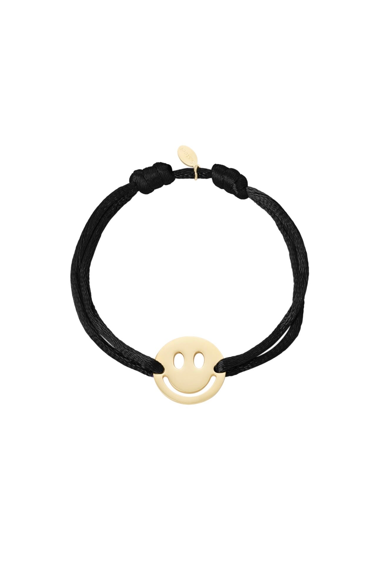 Smiley touwarmband