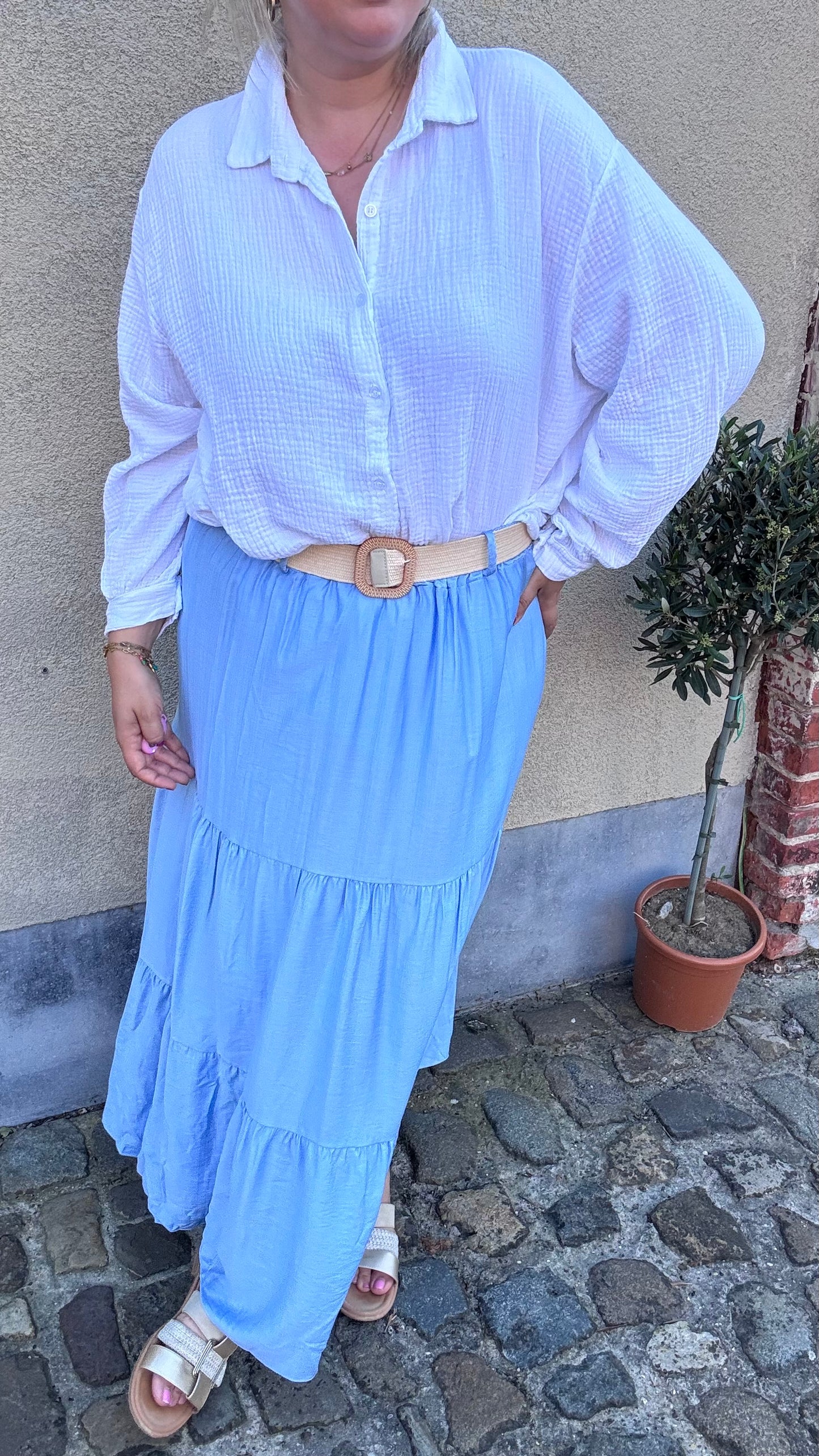 Valentina rok - Blauw