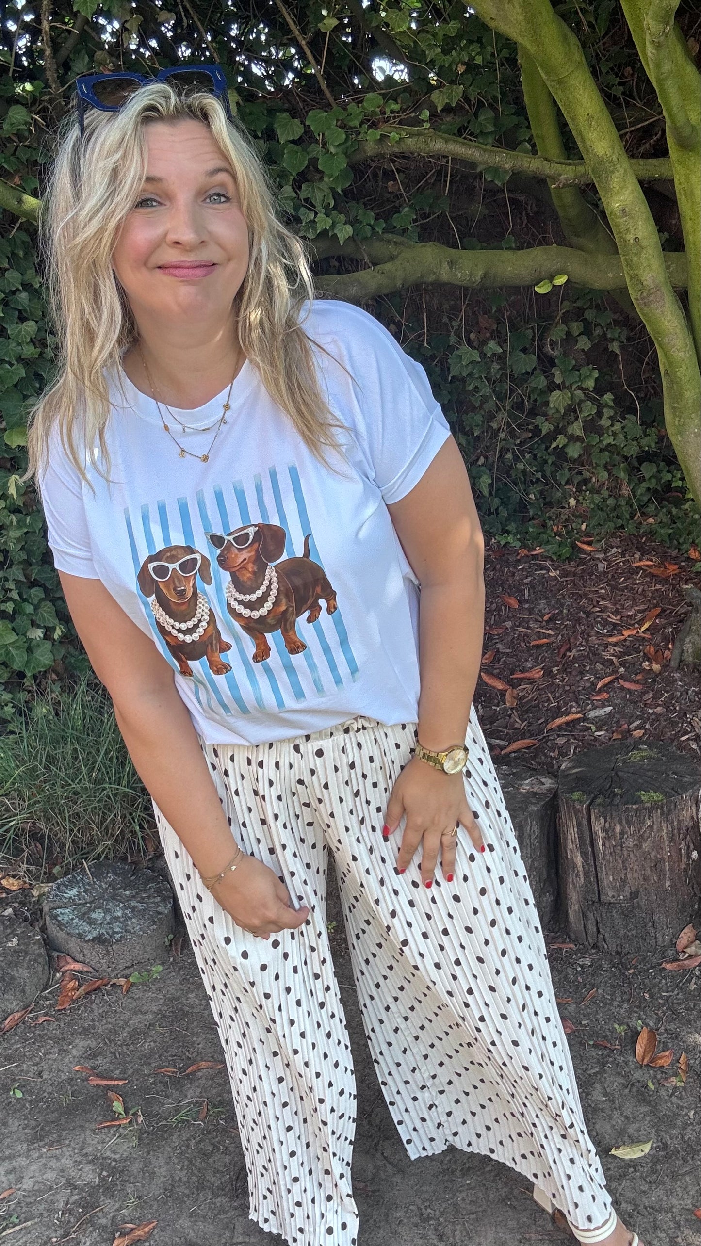 Puppy love shirt - Blauw