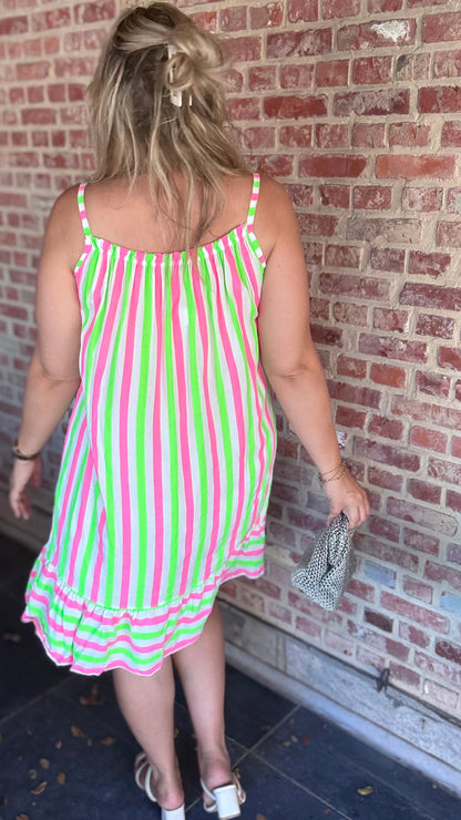 Neon jurk