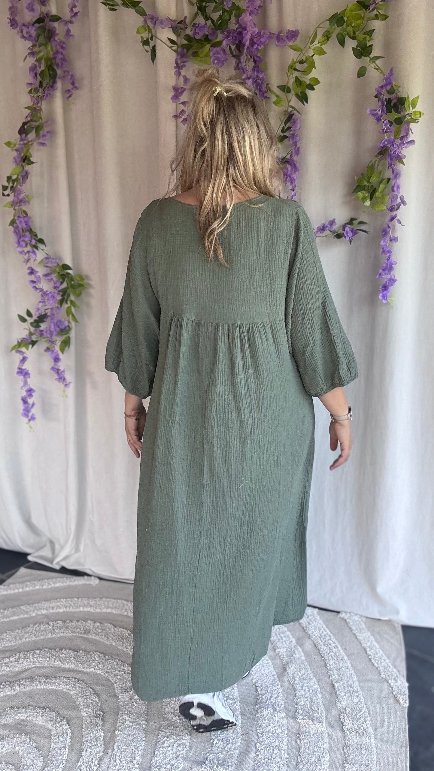 Tetra dream dress kaki