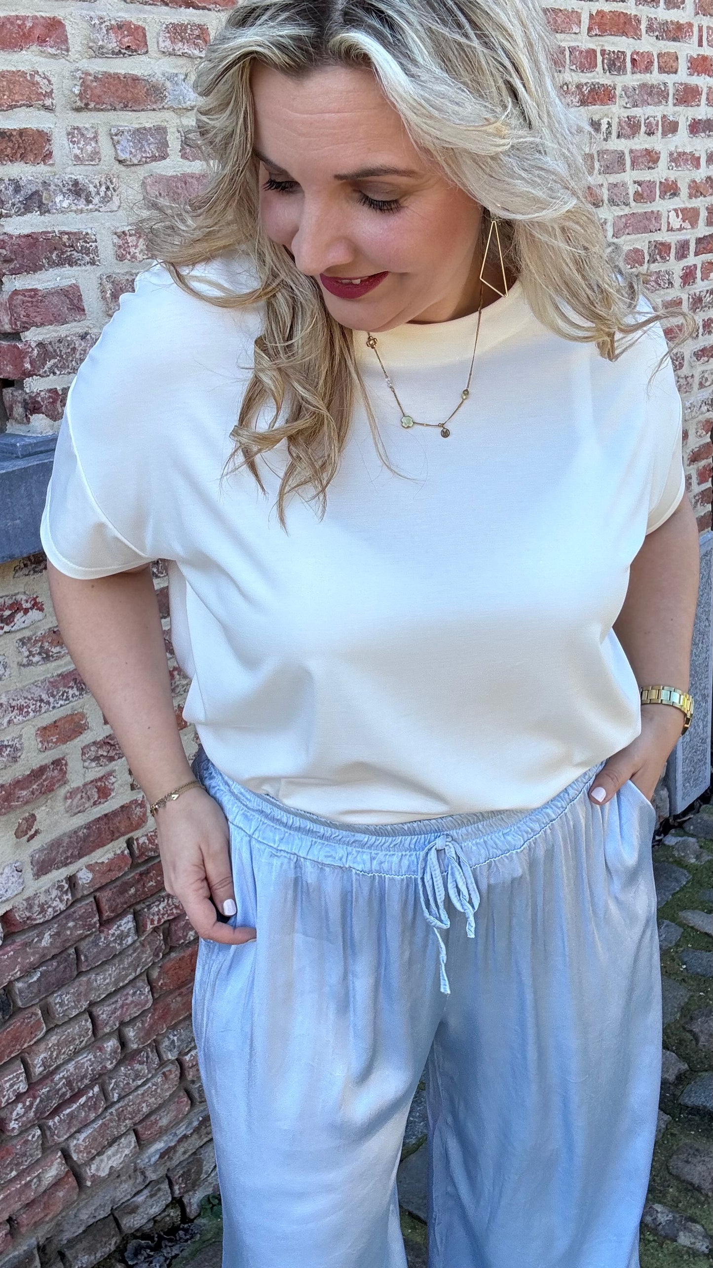 Zoë broek - Lichtblauw