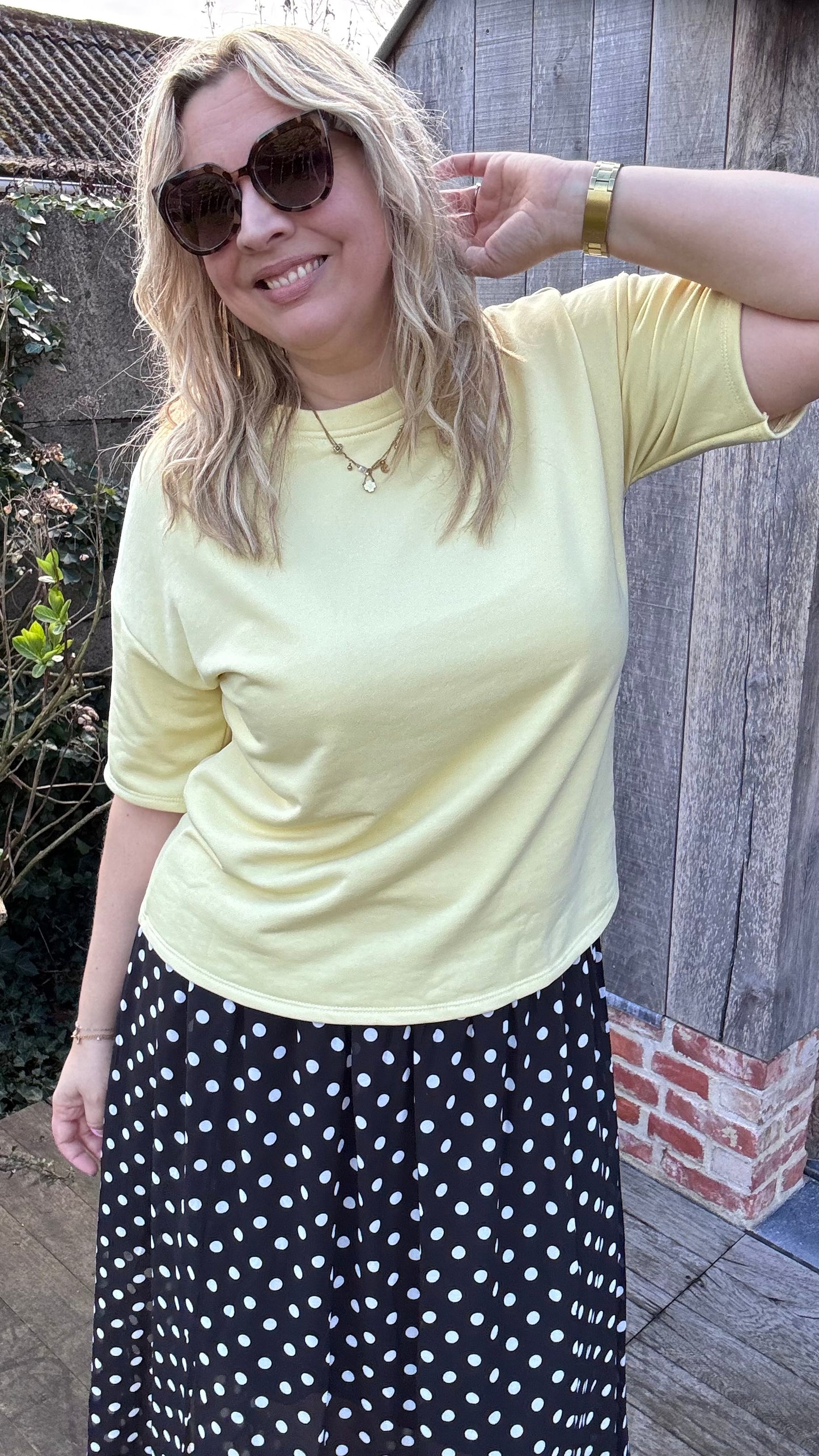 Mellow shirt - Geel