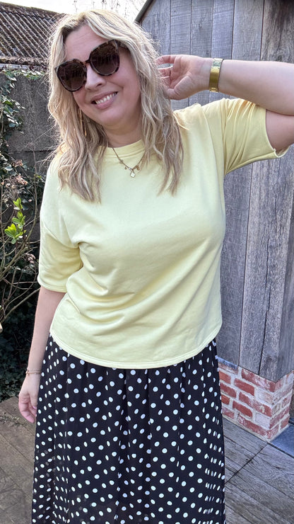 Mellow shirt - Geel