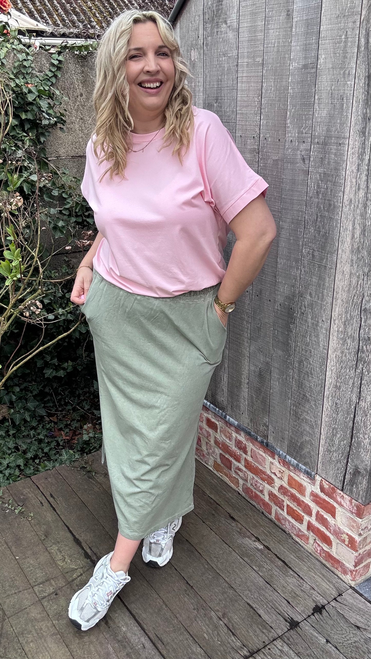 Estelle rok - kaki