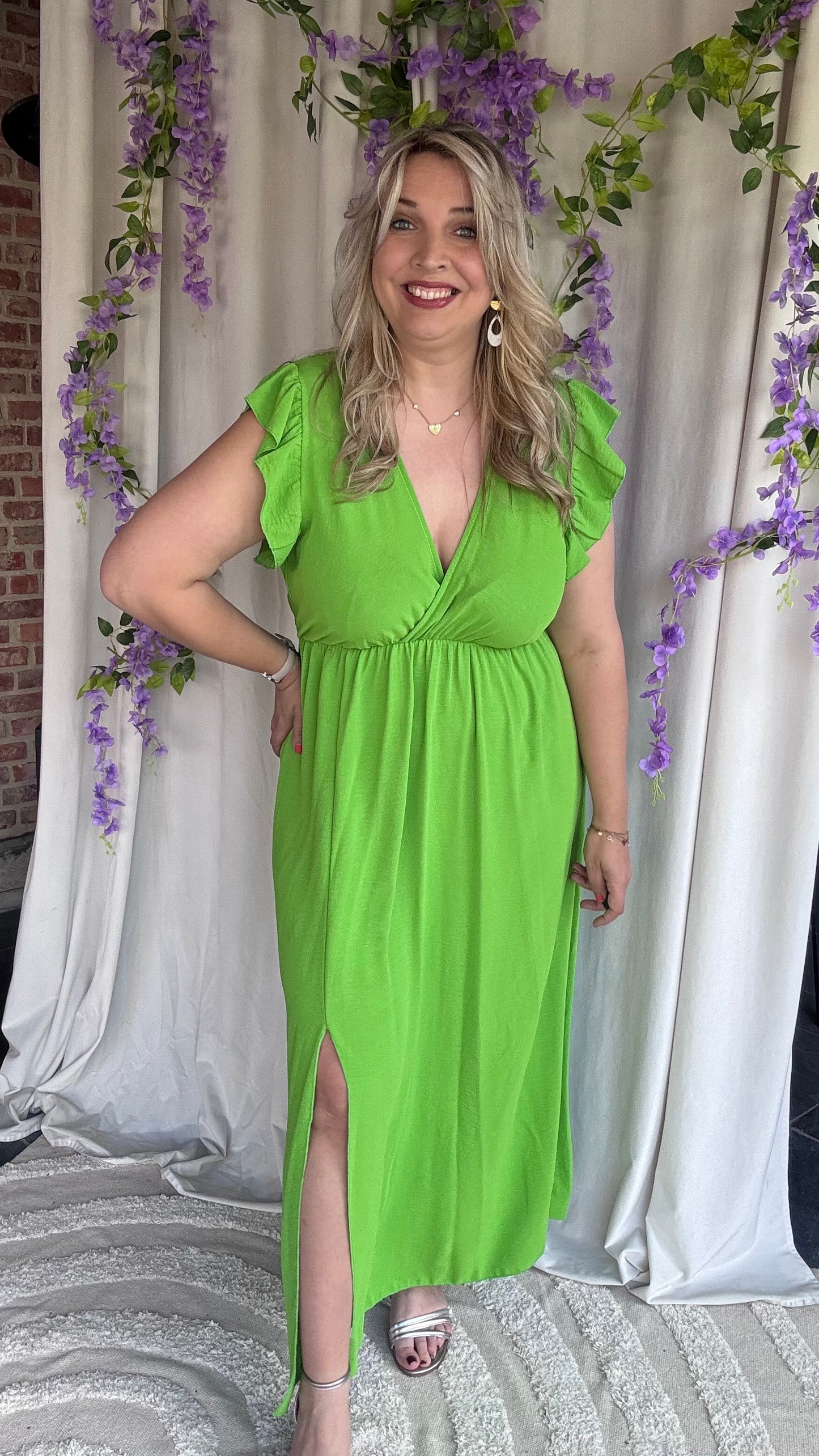 Lush dress lemon