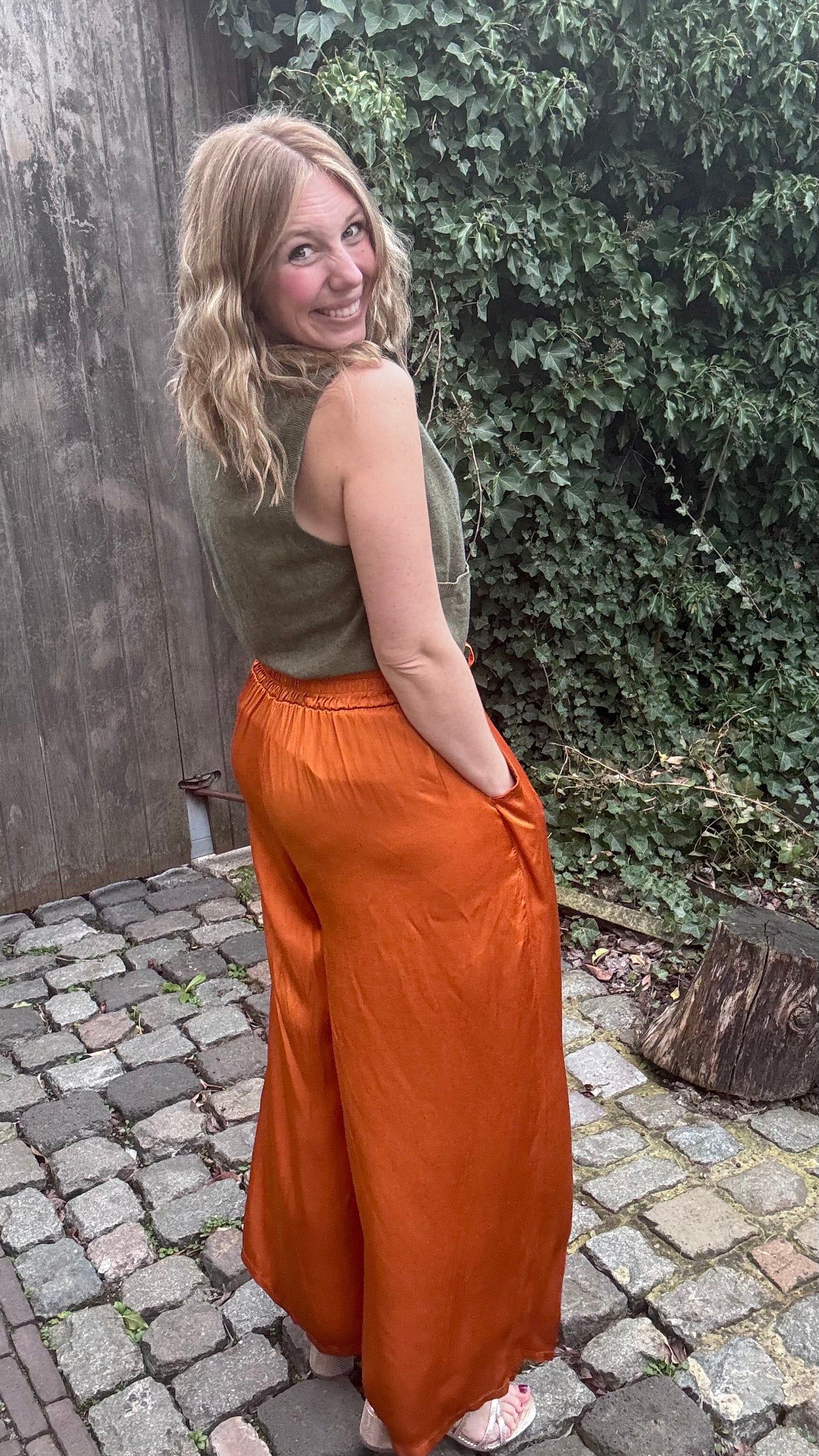 Zoë broek - Terracotta