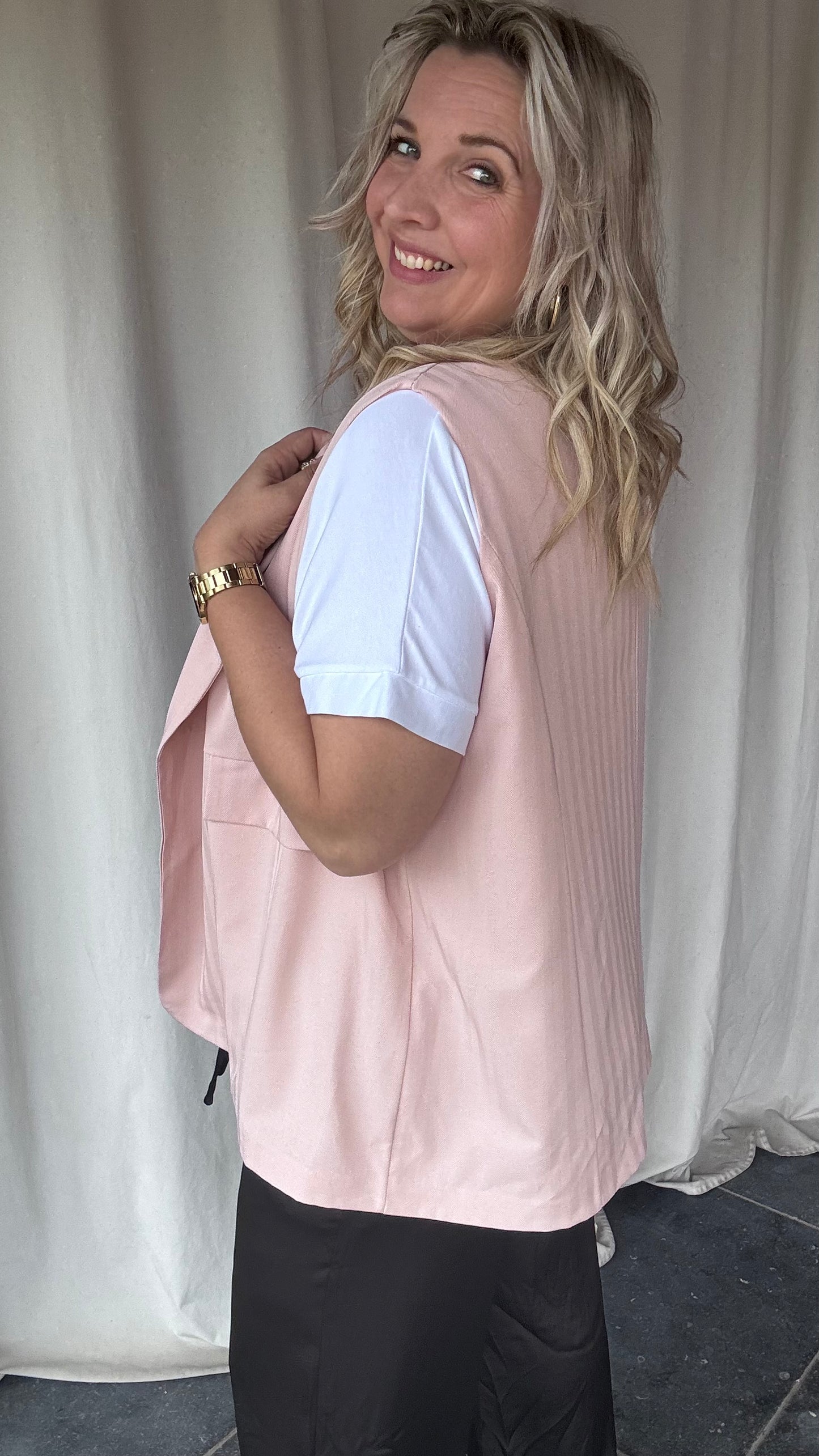 Attitude blazer - roze