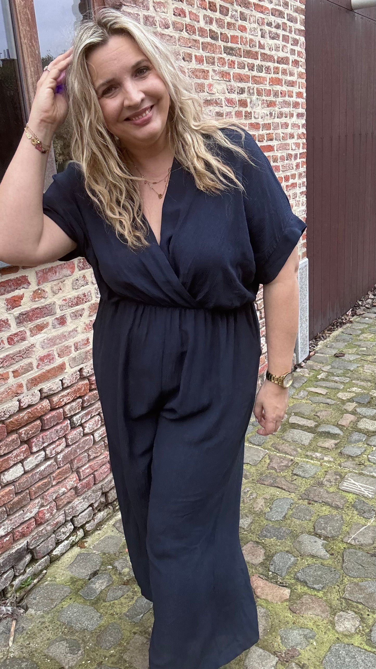 Julia Jumpsuit - Navy