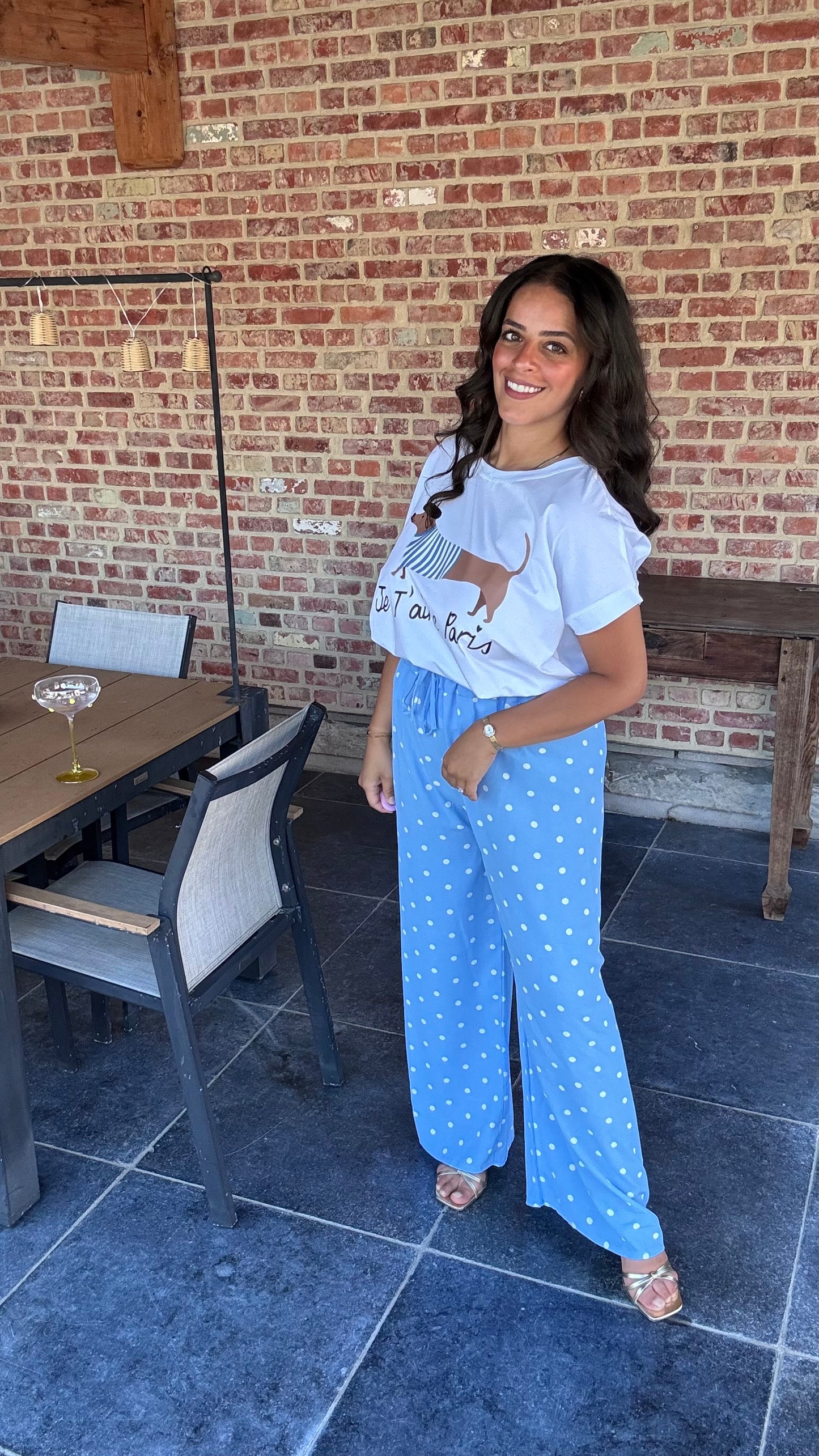 Féline broek - Blauw