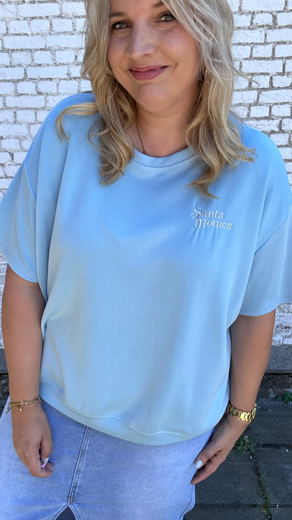 Santa Monica shirt - Blauw