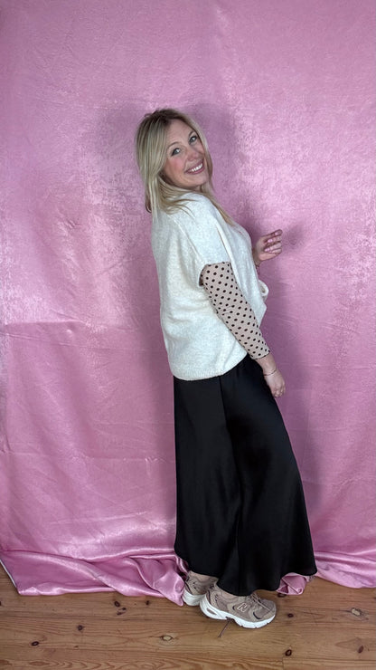 Silky muse rok - Zwart