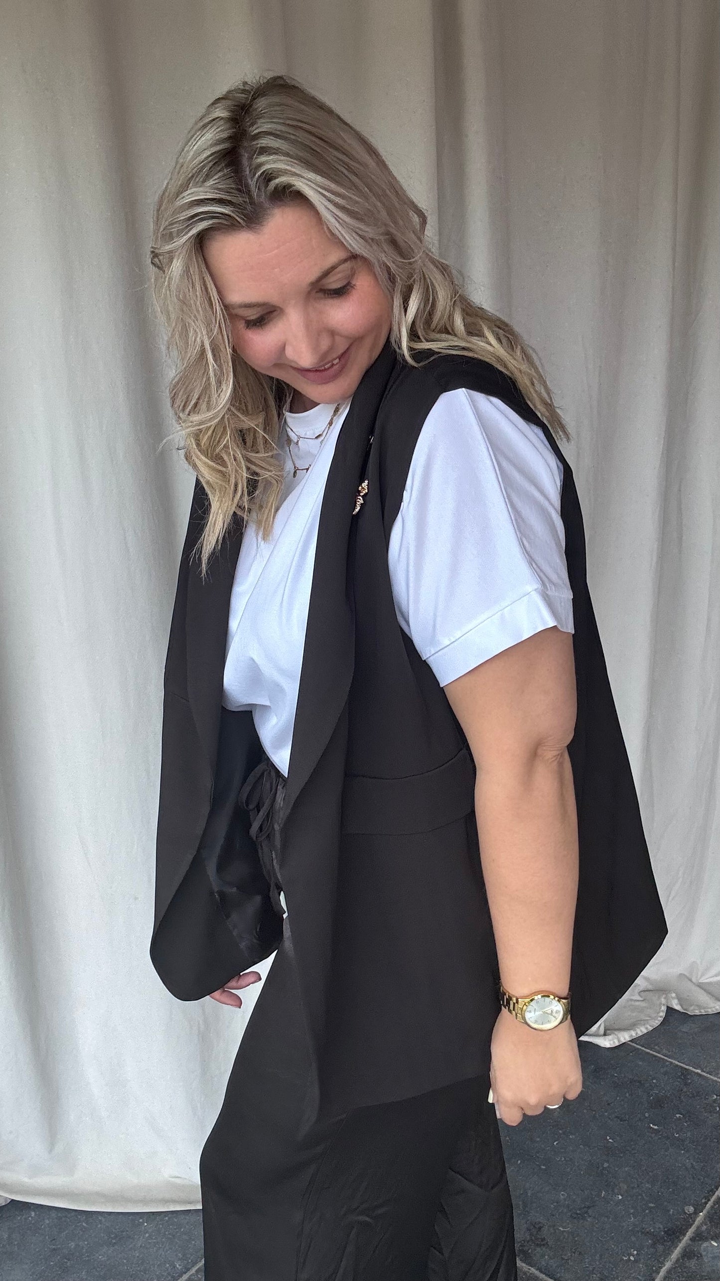 Attitude blazer - zwart