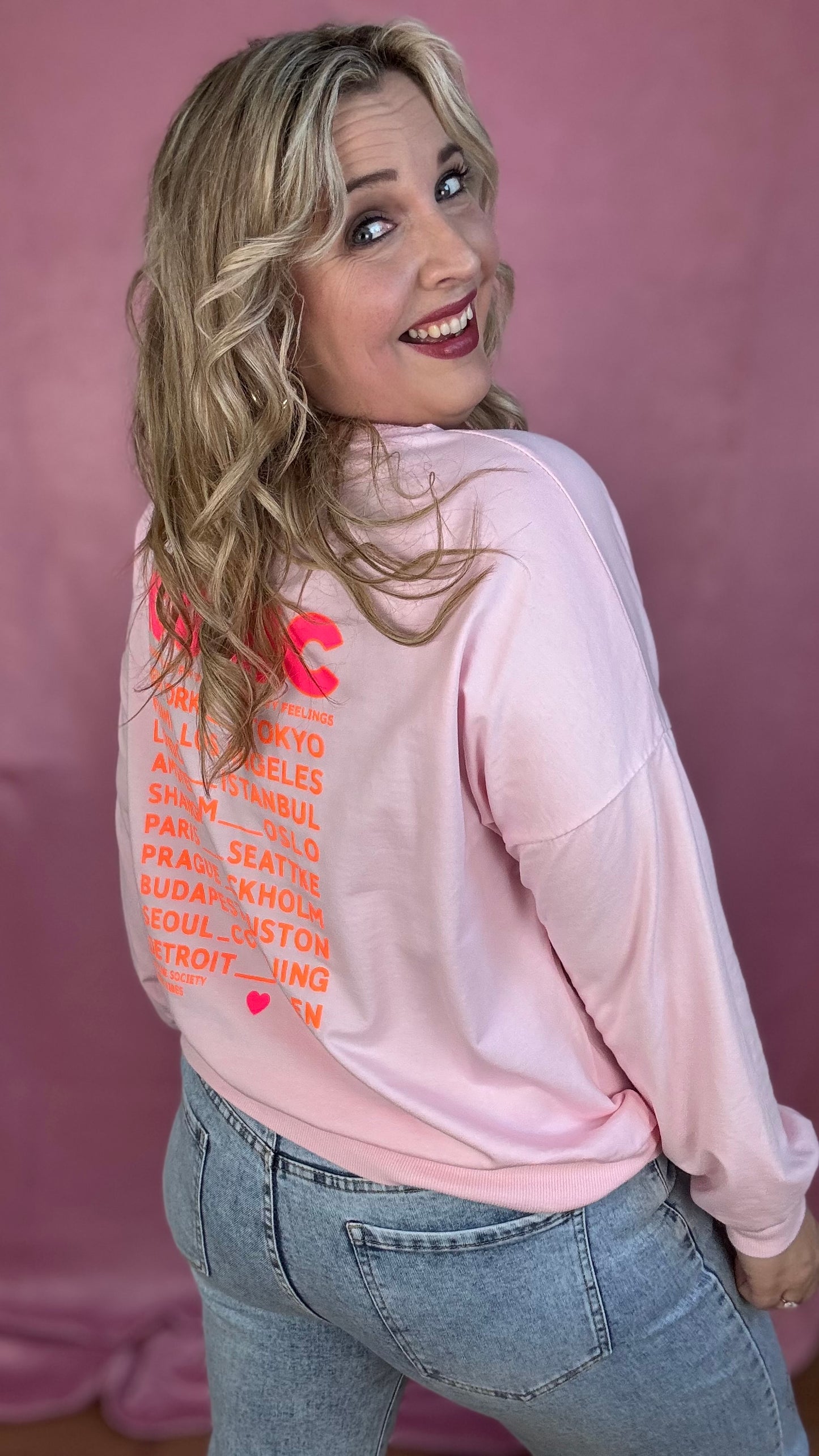 Iconic sweater - Lichtroze