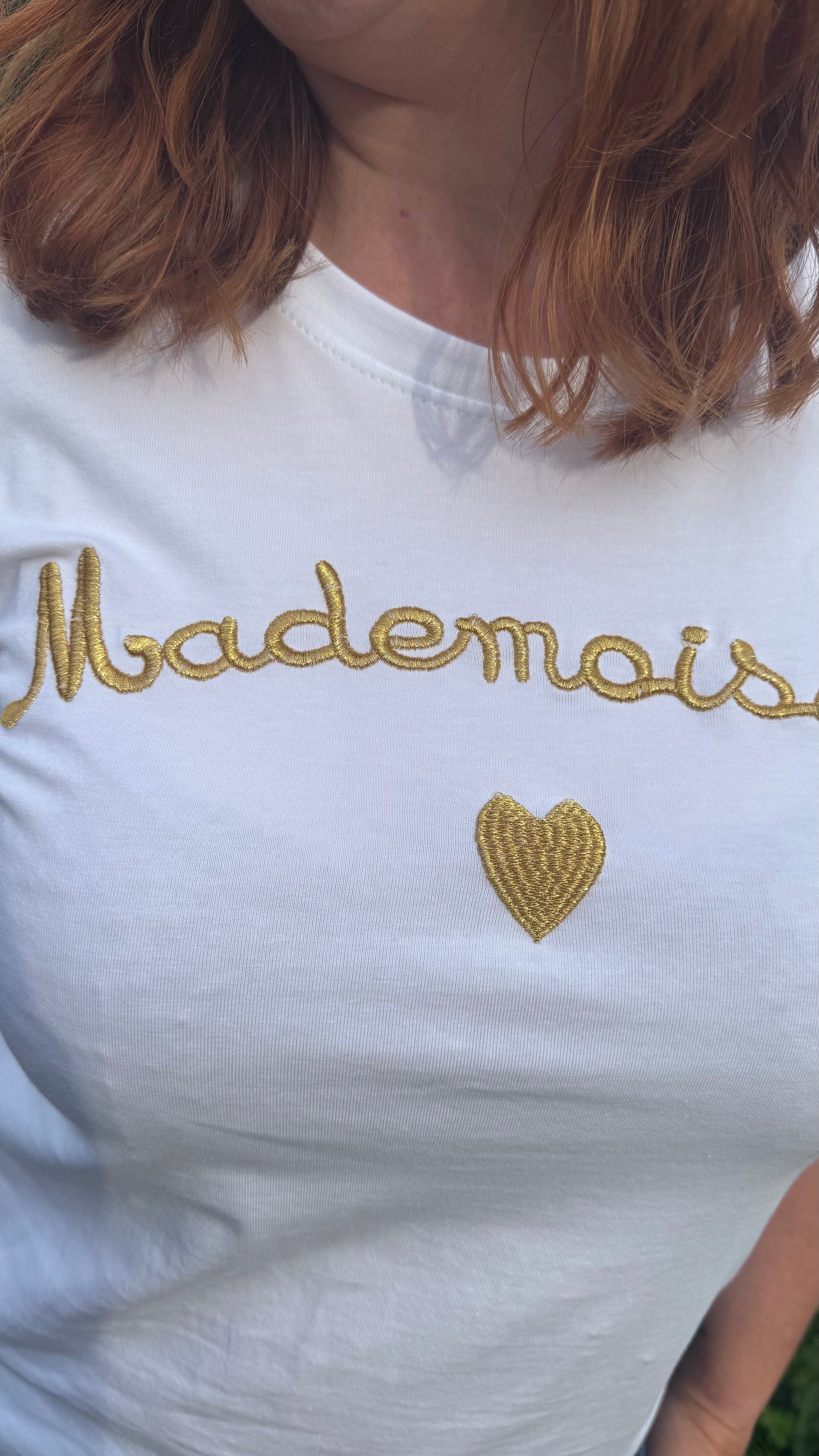 Mademoiselle shirt - goud
