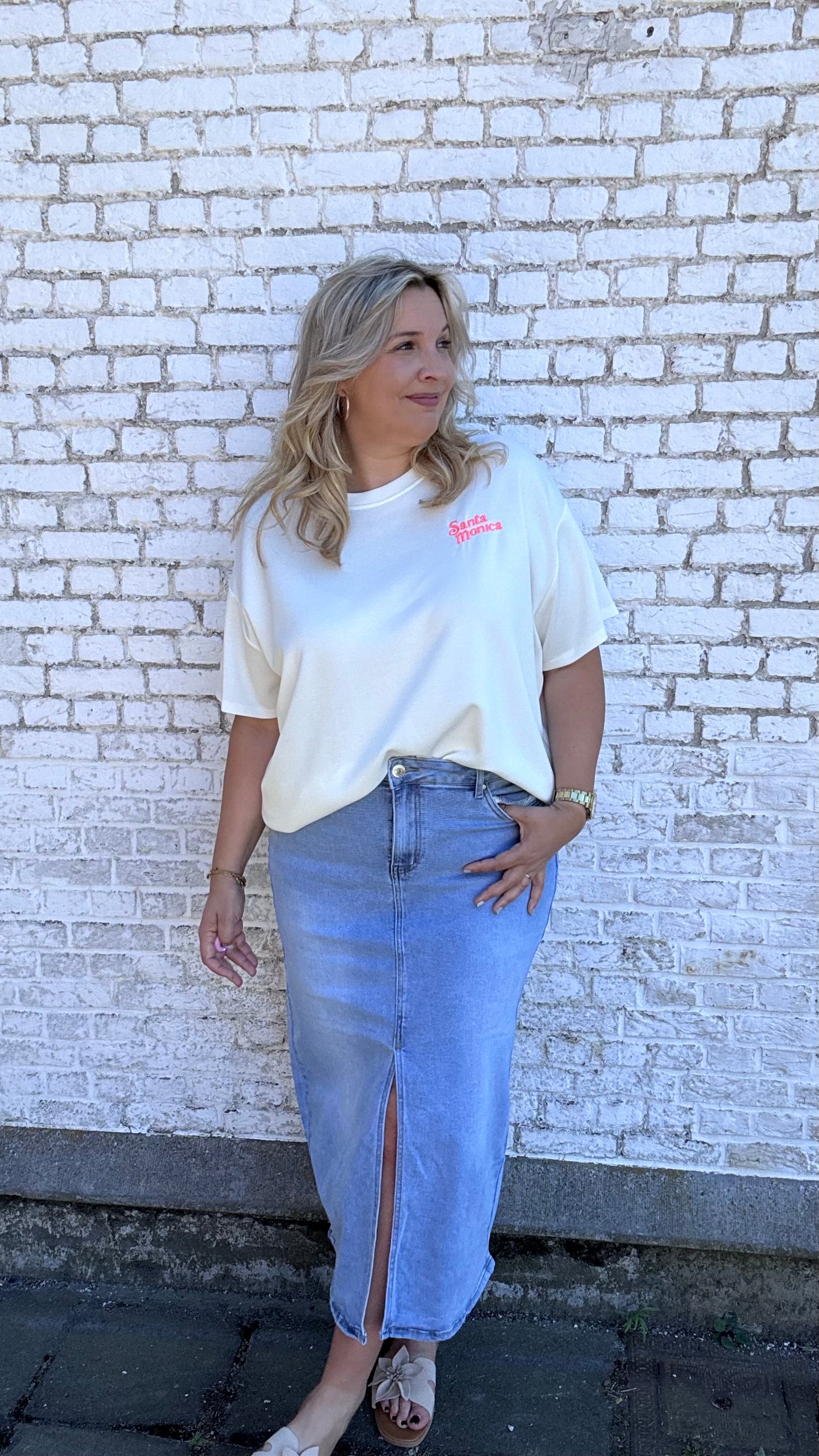 Santa Monica shirt - Wit