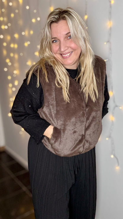 Ellie Gilet - Bruin