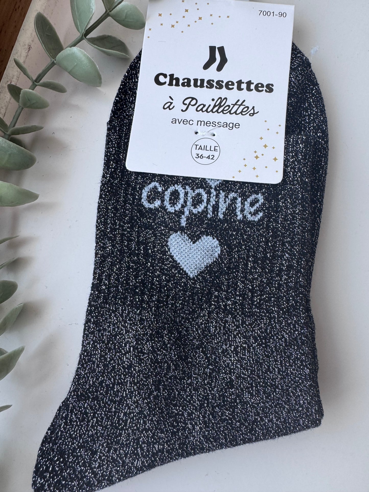 Quote sokken: Copine