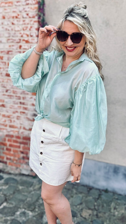 Sugar mist blouse mint