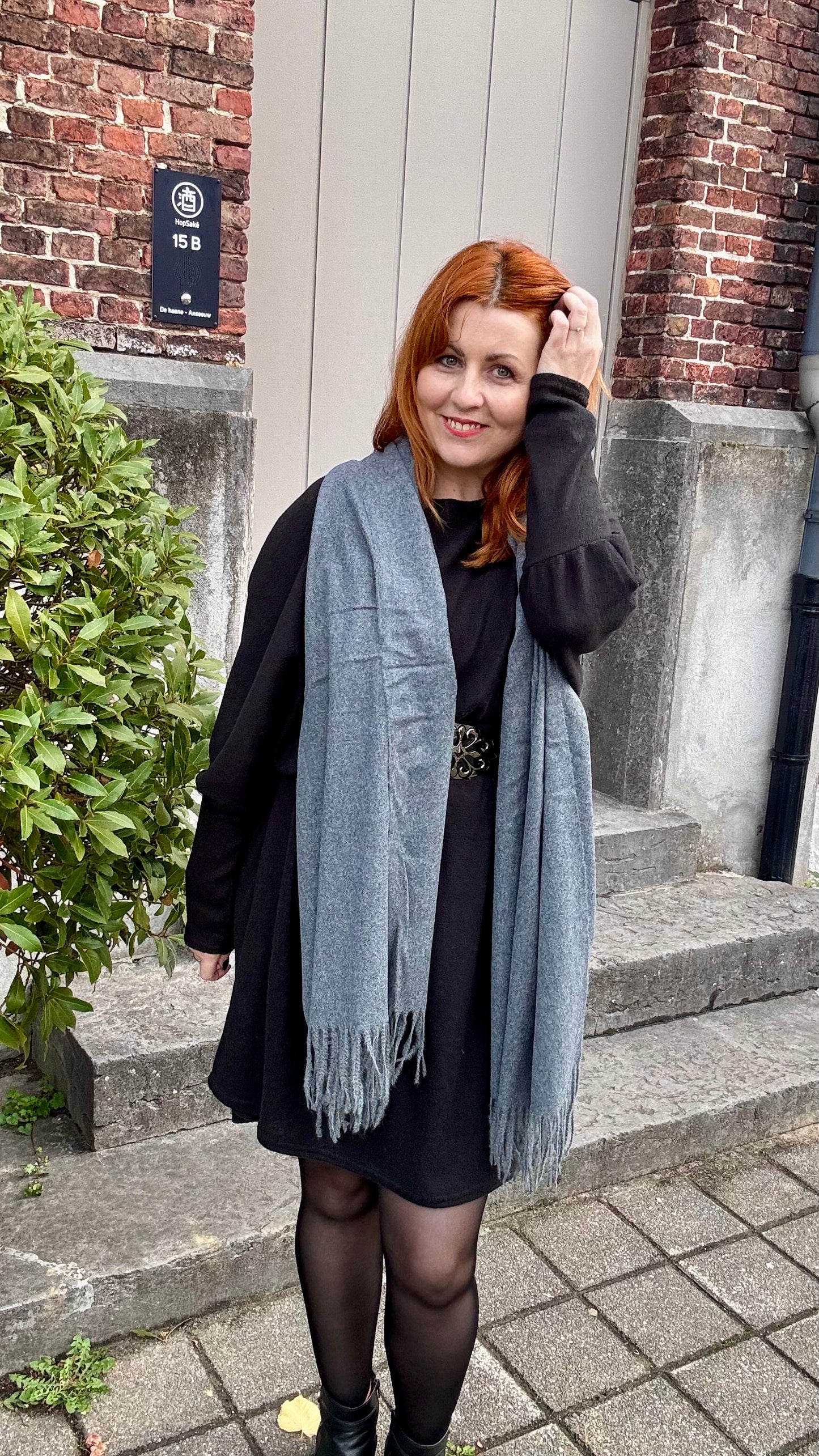 Cozy Tea Sjaal - Grijs