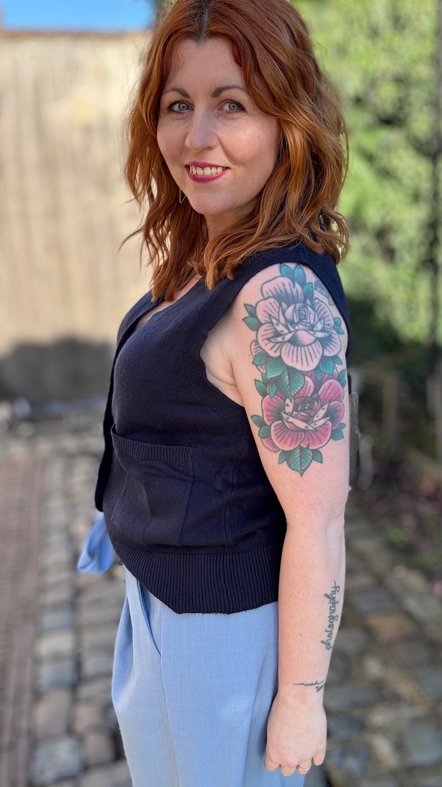 Sunny top - Navy