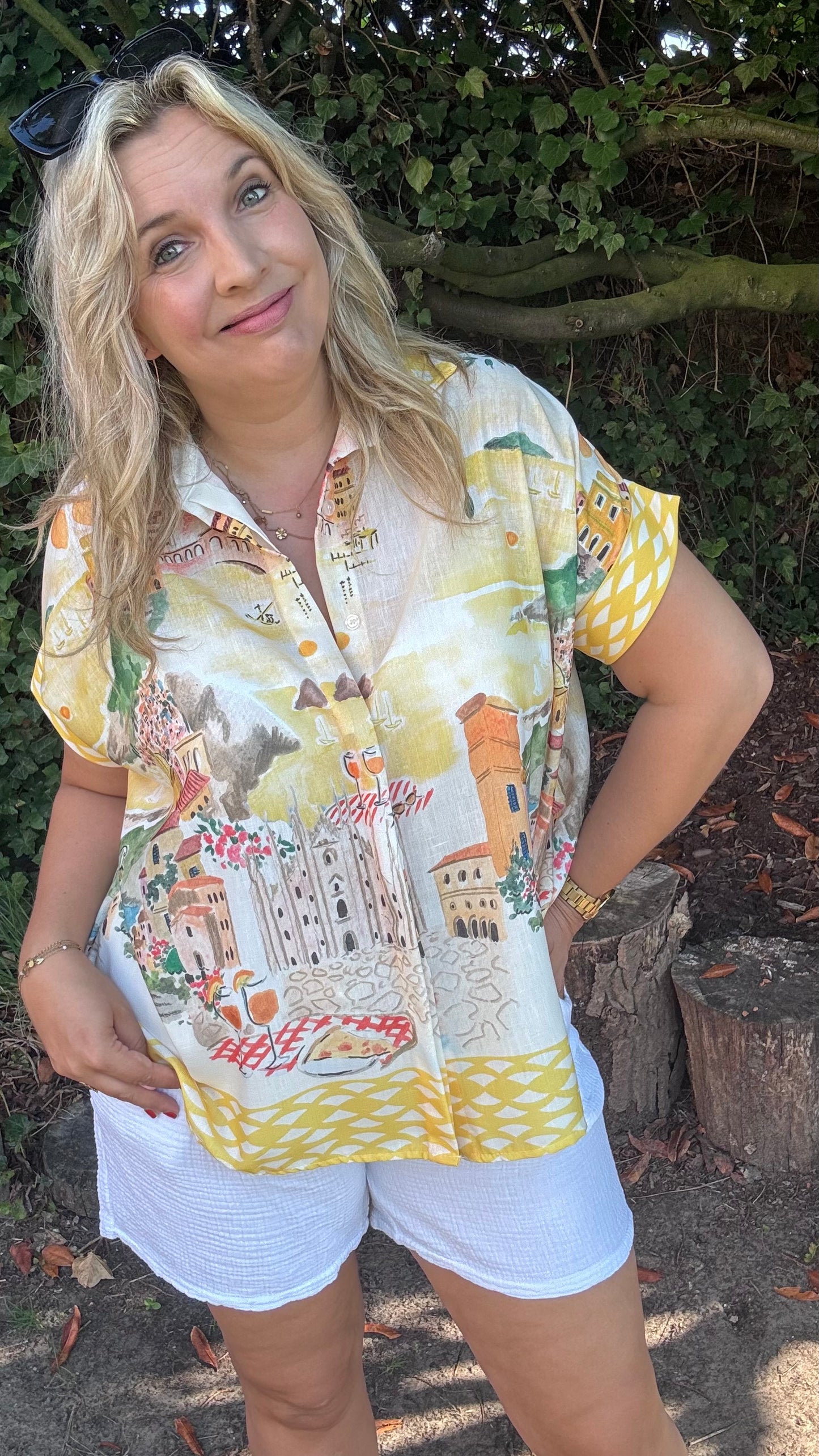 Marrakesh blouse - Geel