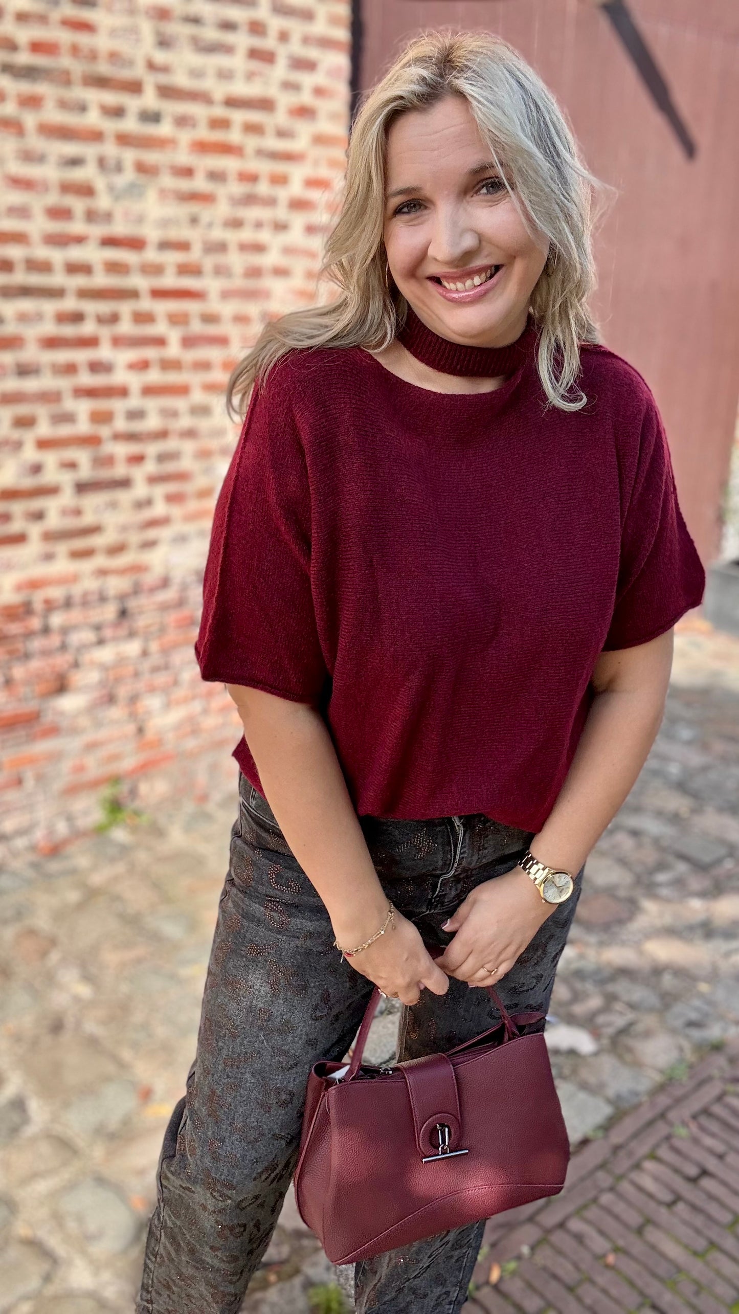 Noua knit - Bordeaux