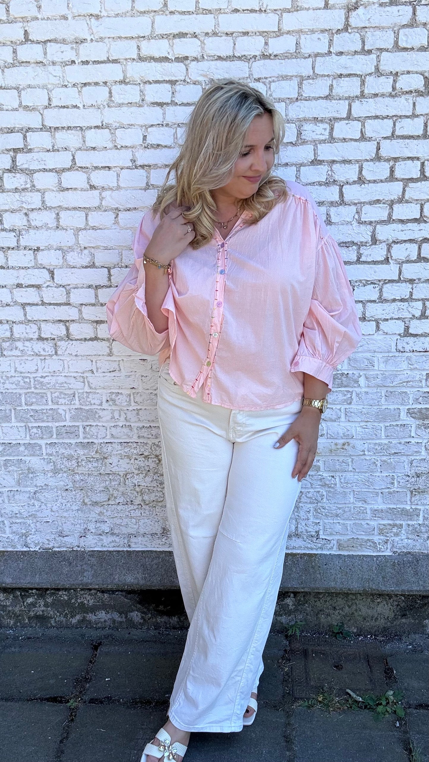 Oda blouse - Salmon
