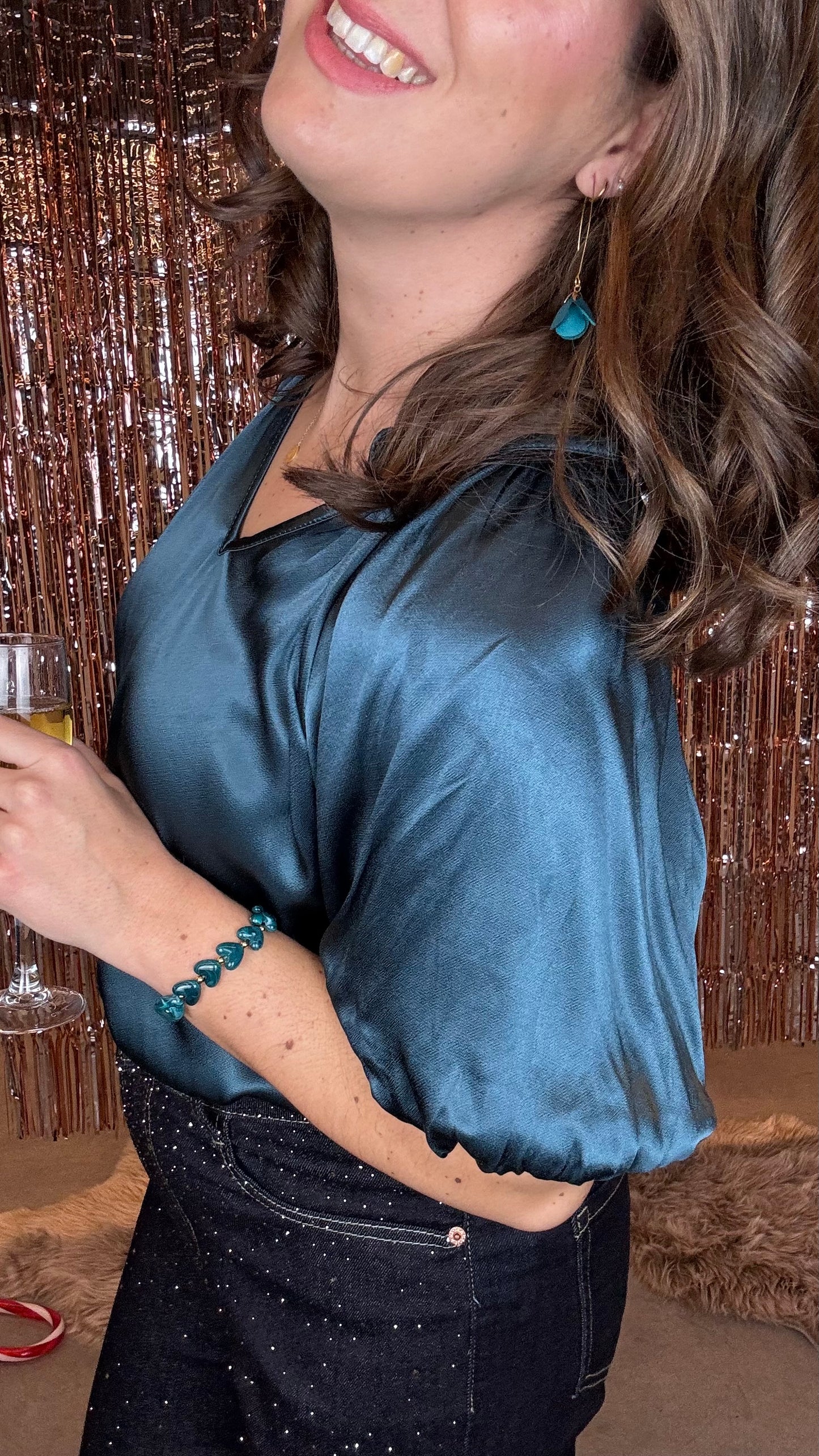 Zelfgemaakte oorbellen